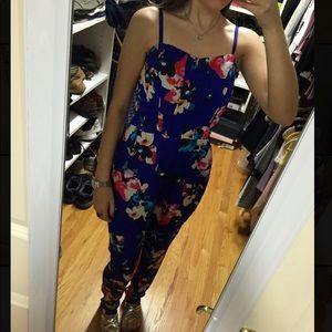 Sam Edelman floral jumpsuit